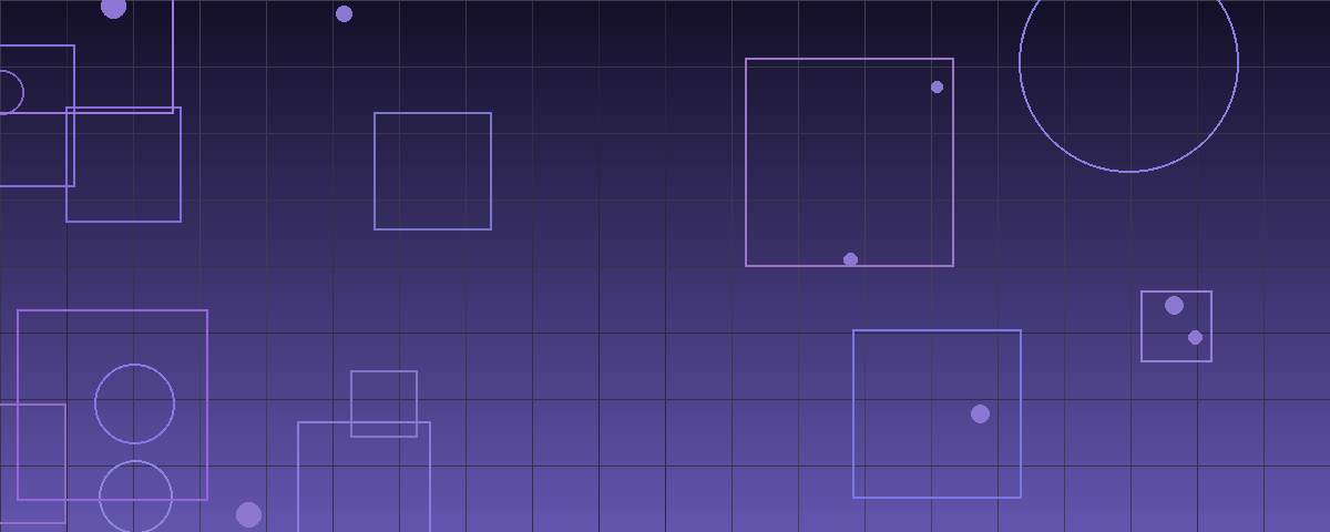 Abstract geometric pattern in indigo and violet representing a concentrated capital market