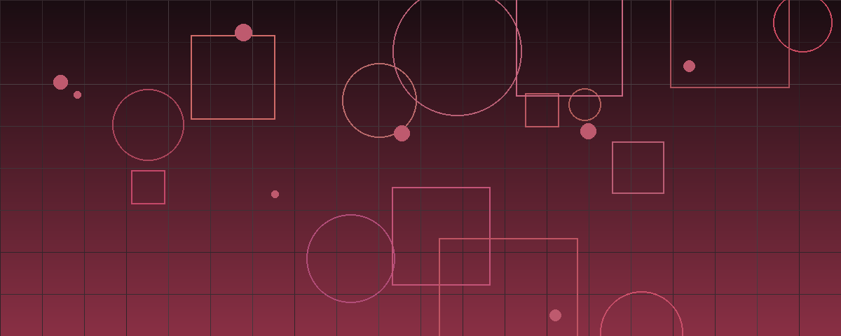 Abstract geometric pattern in burgundy and crimson representing due diligence analysis