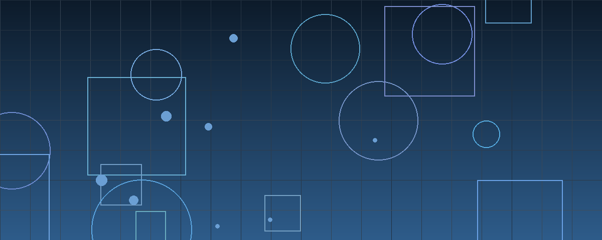 Abstract geometric composition in navy and steel blue suggesting layered infrastructure and supply chain connections