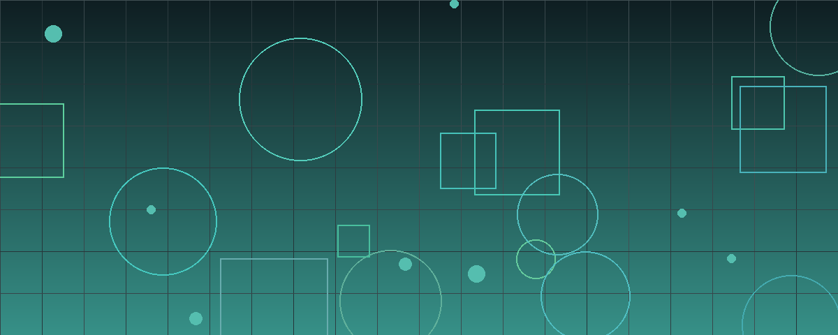Abstract teal and steel geometric pattern representing private equity capital flows and fundraising