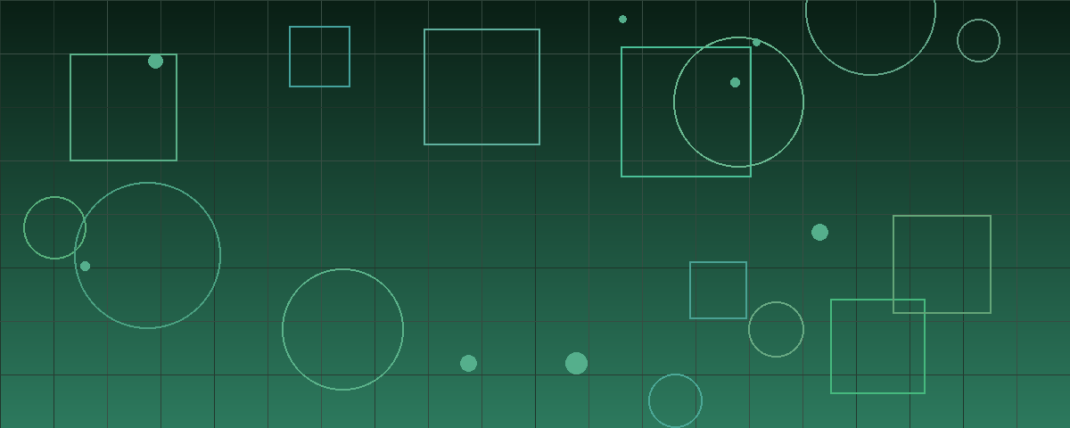 Abstract deep green and emerald geometric financial illustration representing a minority stake valuation and blended equity structure