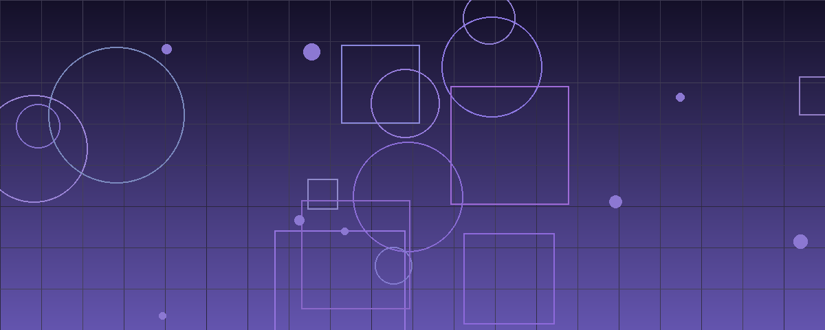 Abstract geometric pattern in indigo and slate representing market analysis