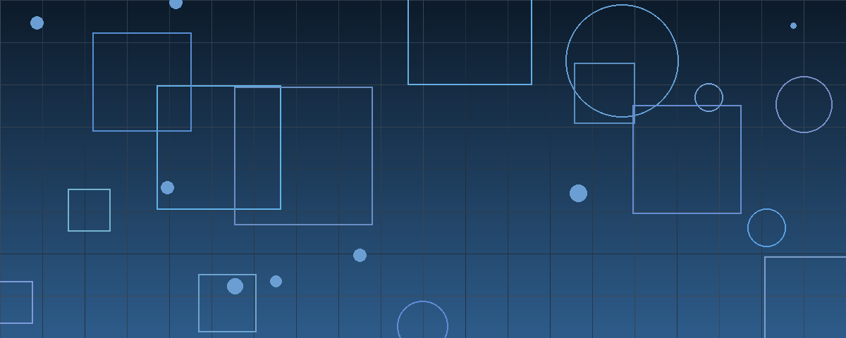 Abstract navy and blue geometric composition representing shared control and approval of a corporate sale