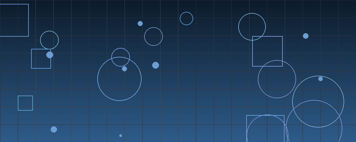Abstract geometric design in navy and steel blue representing M&A advisory