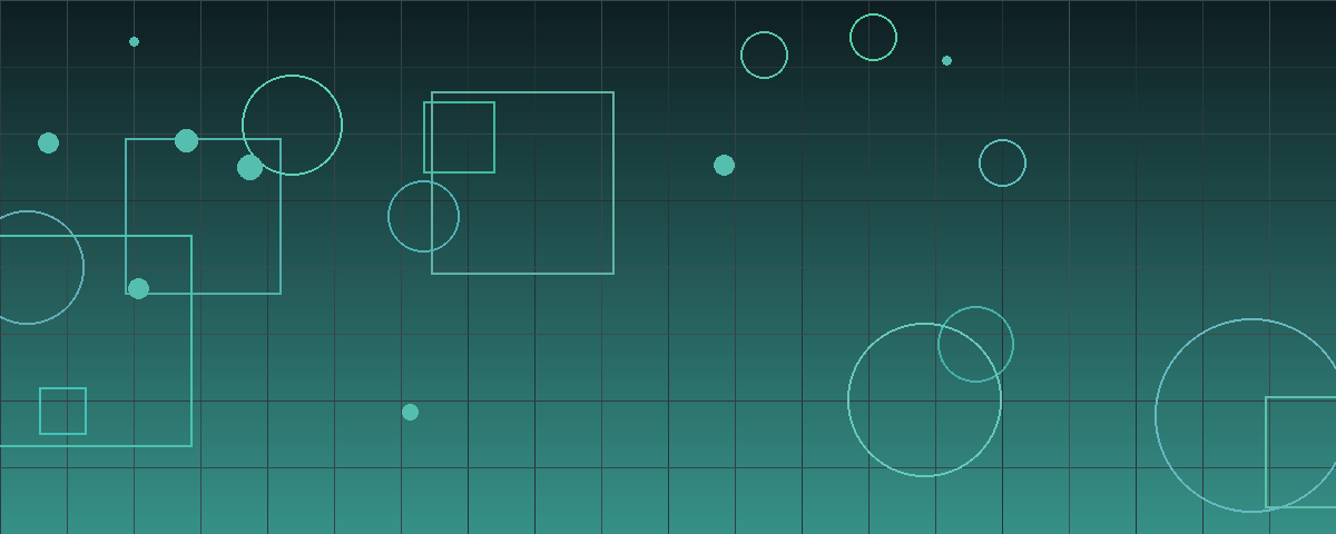Abstract teal geometric pattern representing AI infrastructure and capital markets