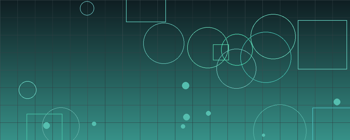 Abstract geometric pattern in teal representing infrastructure and data center capital flows