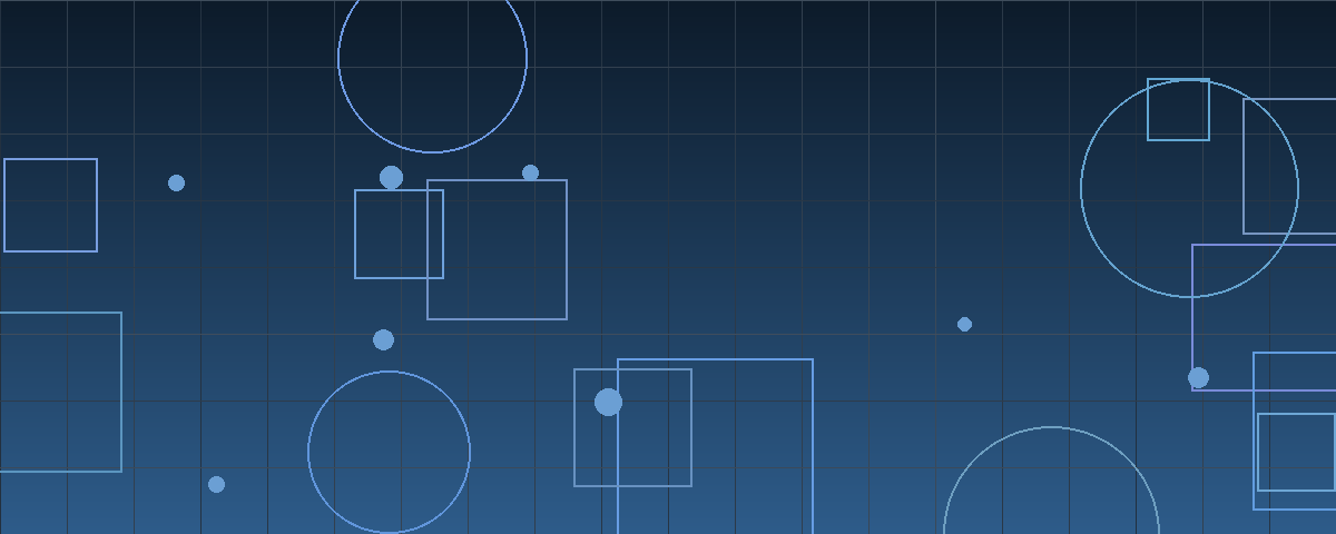 Abstract geometric pattern in navy and steel blue suggesting a payment split into a fixed portion and a contingent portion