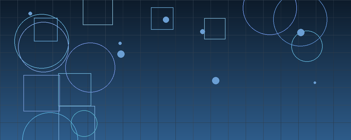 Abstract geometric financial pattern in navy and steel blue representing deal structuring complexity