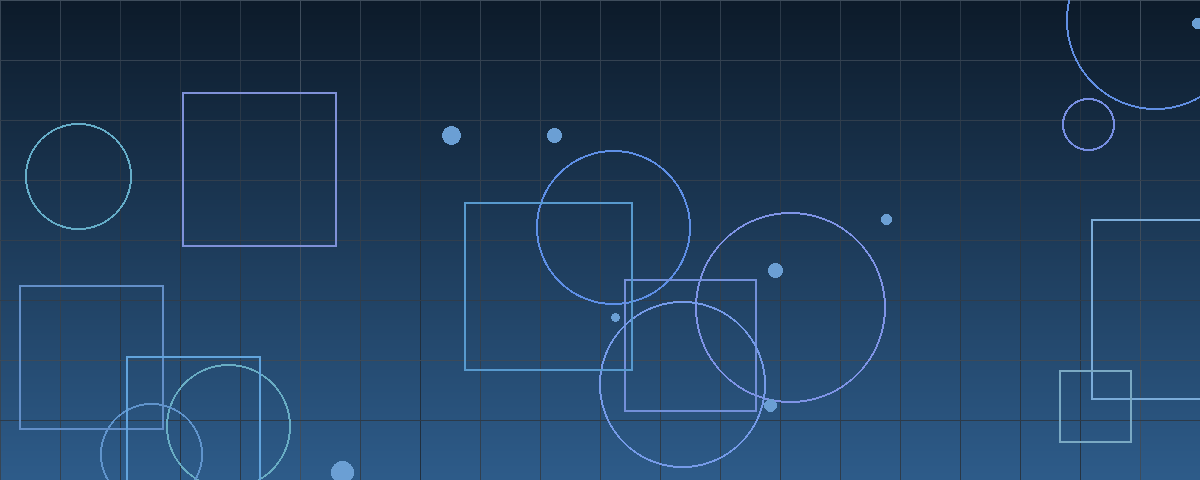 Abstract geometric pattern in navy and steel blue representing structured deal terms