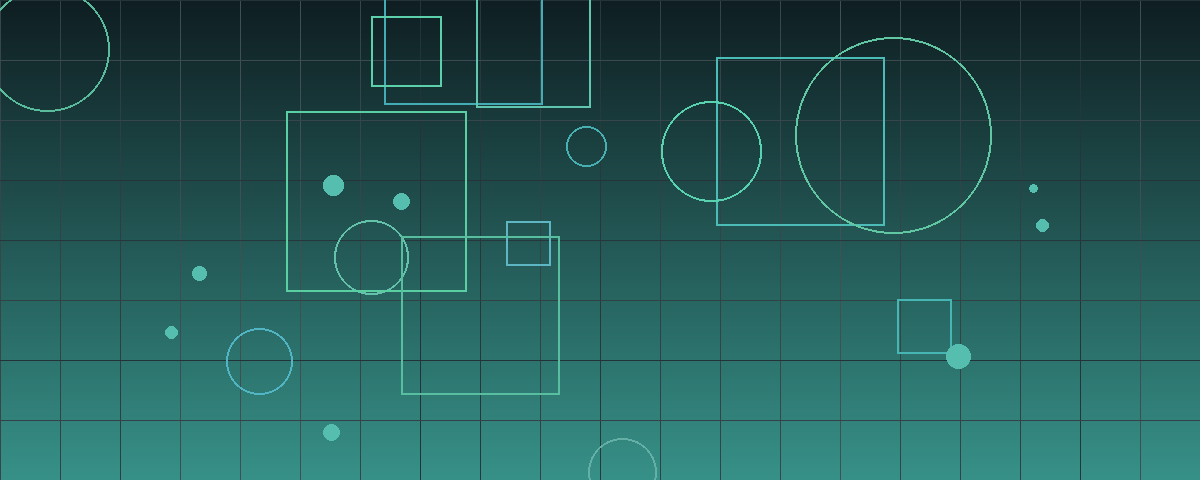 Abstract geometric pattern in teal tones representing capital markets and interest rate dynamics