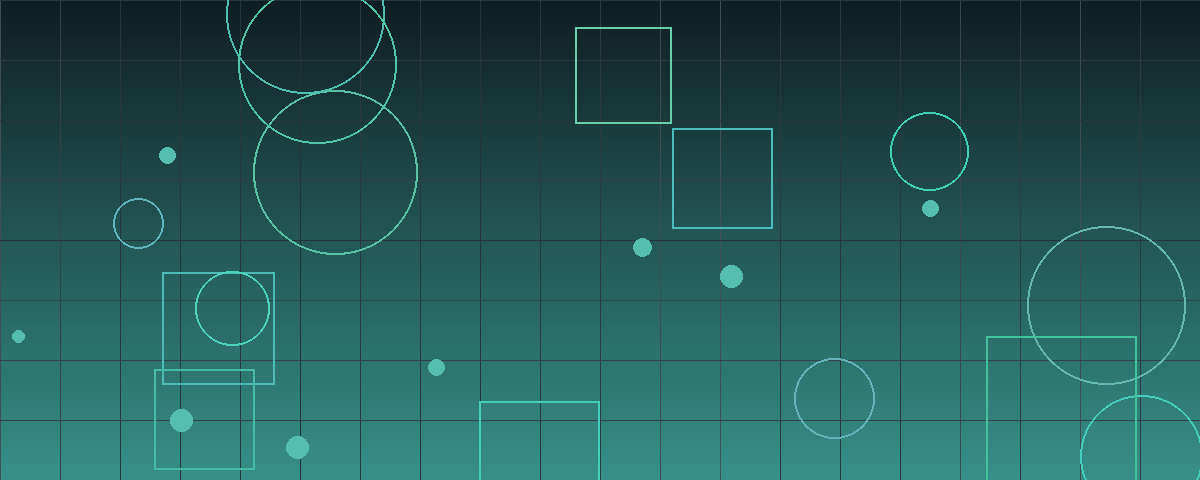 Abstract teal geometric pattern representing private equity fundraising and capital allocation