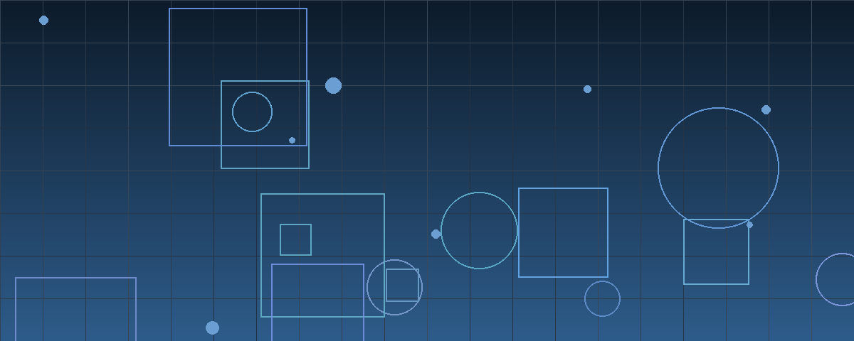Abstract geometric pattern in navy and steel blue representing private equity capital flows