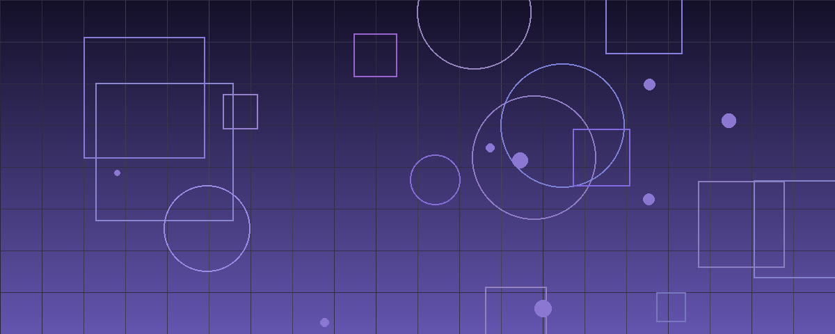 Abstract geometric pattern in indigo and violet representing market insights and policy analysis