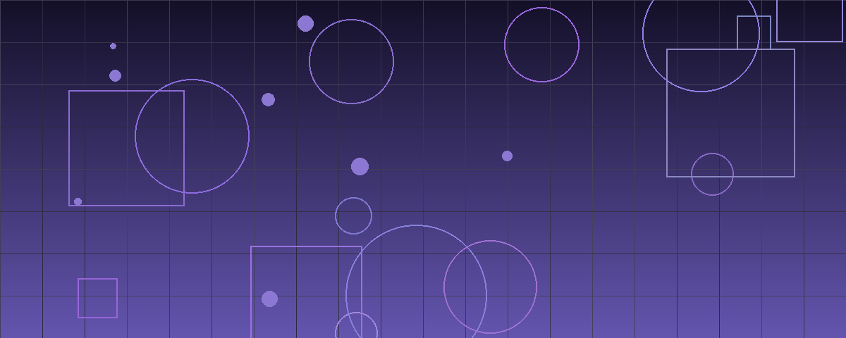 Abstract geometric financial visualization in indigo tones representing market analysis