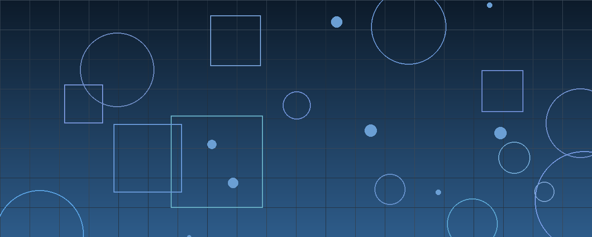 Abstract geometric pattern in navy and steel blue representing M&A deal flow and market momentum