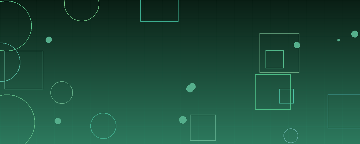 Abstract green geometric pattern representing a business valuation and the owner-dependence discount