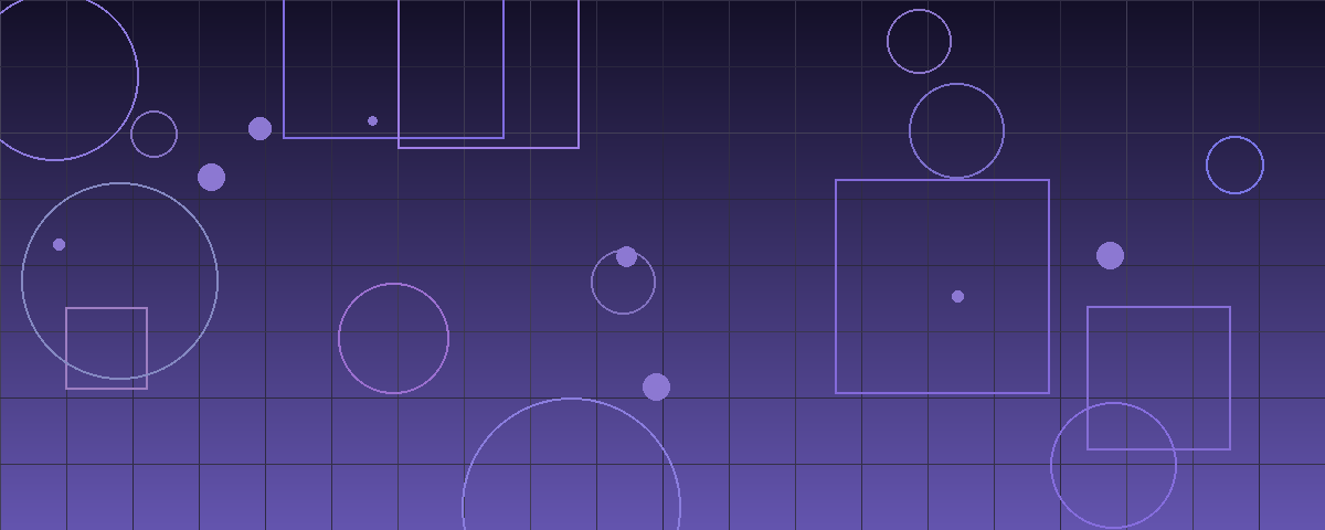 Abstract geometric pattern in indigo and violet representing corporate restructuring and capital reorganization