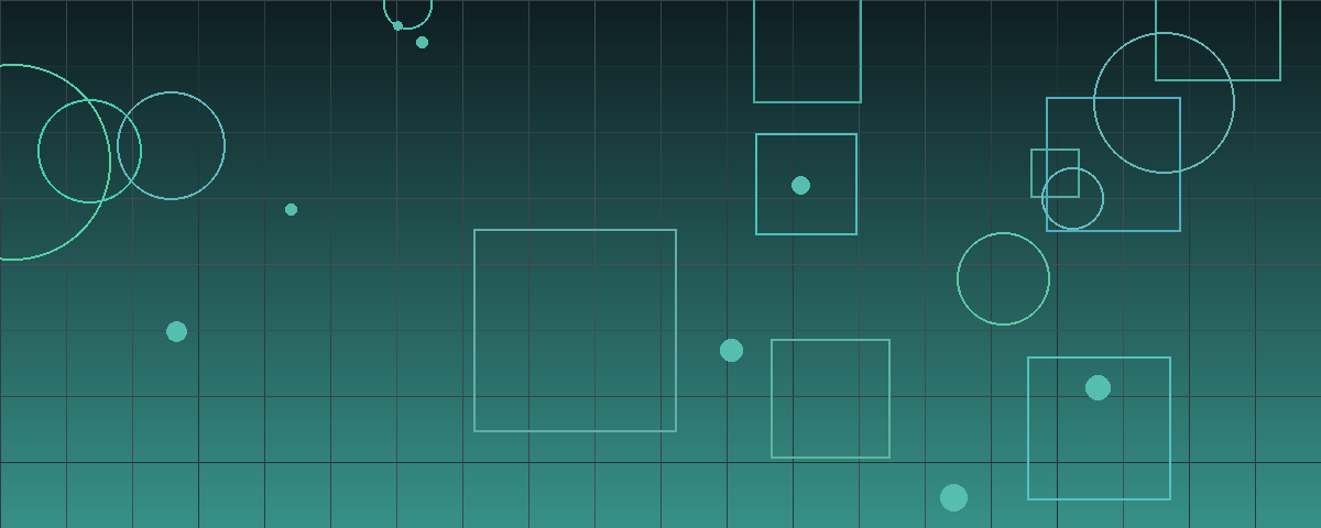 Abstract teal geometric pattern representing private credit and deal financing markets