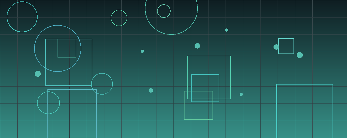 Abstract geometric pattern in teal representing capital markets and IPO activity