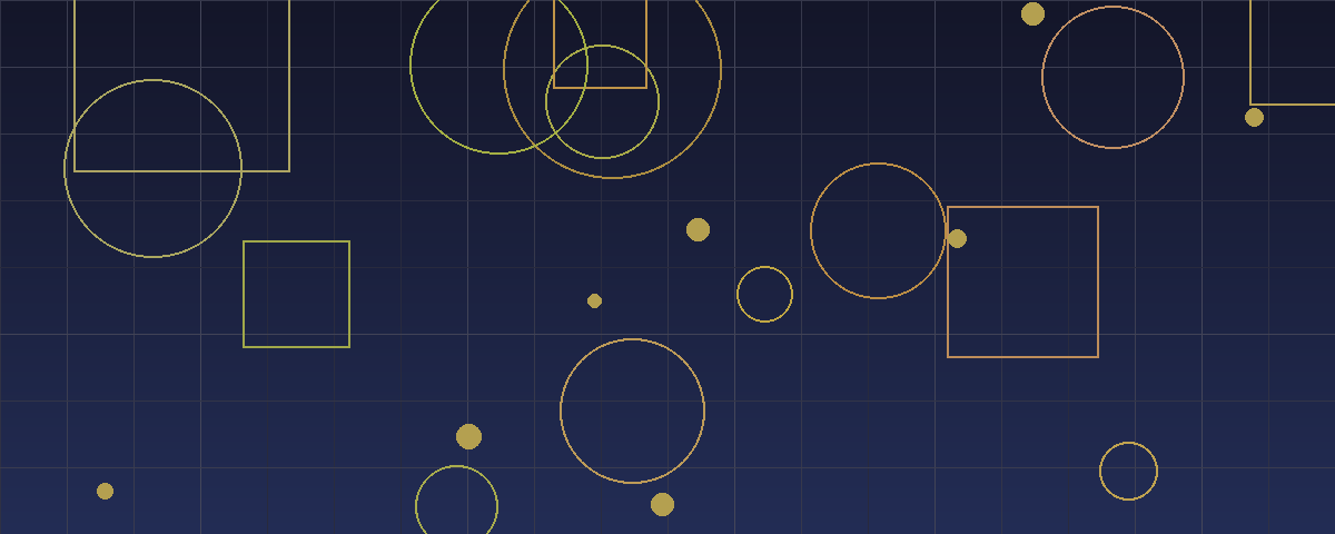 Abstract navy and gold geometric pattern representing tax planning around a business sale