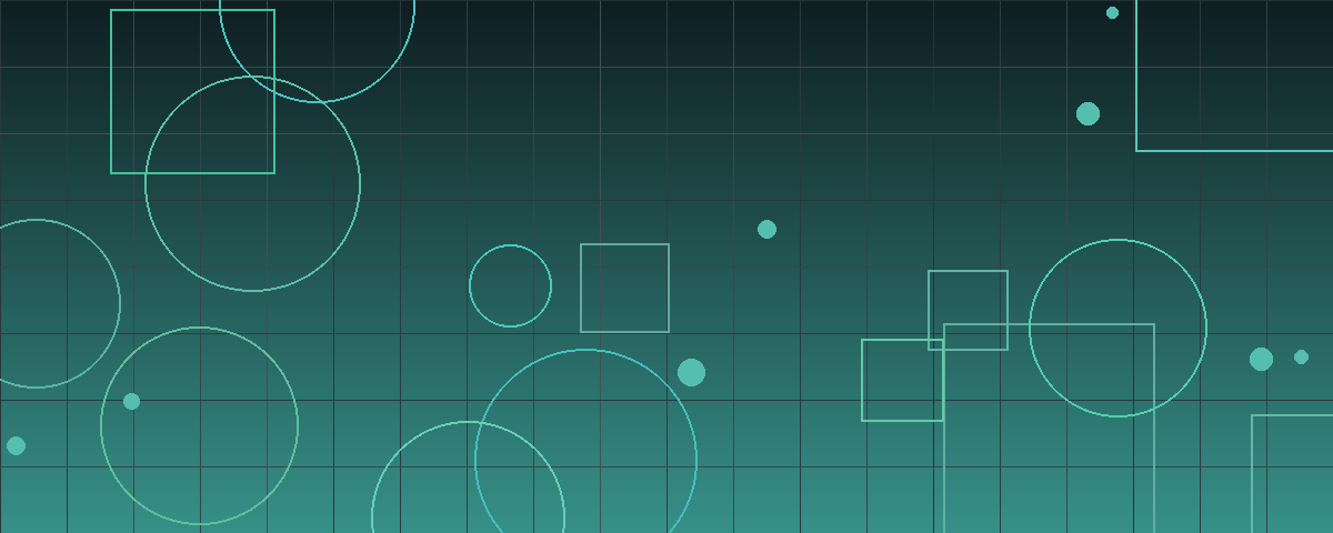Abstract teal and steel geometric pattern representing capital markets and securities regulation