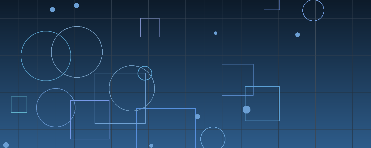 Abstract geometric pattern in navy and blue representing wealth management consolidation