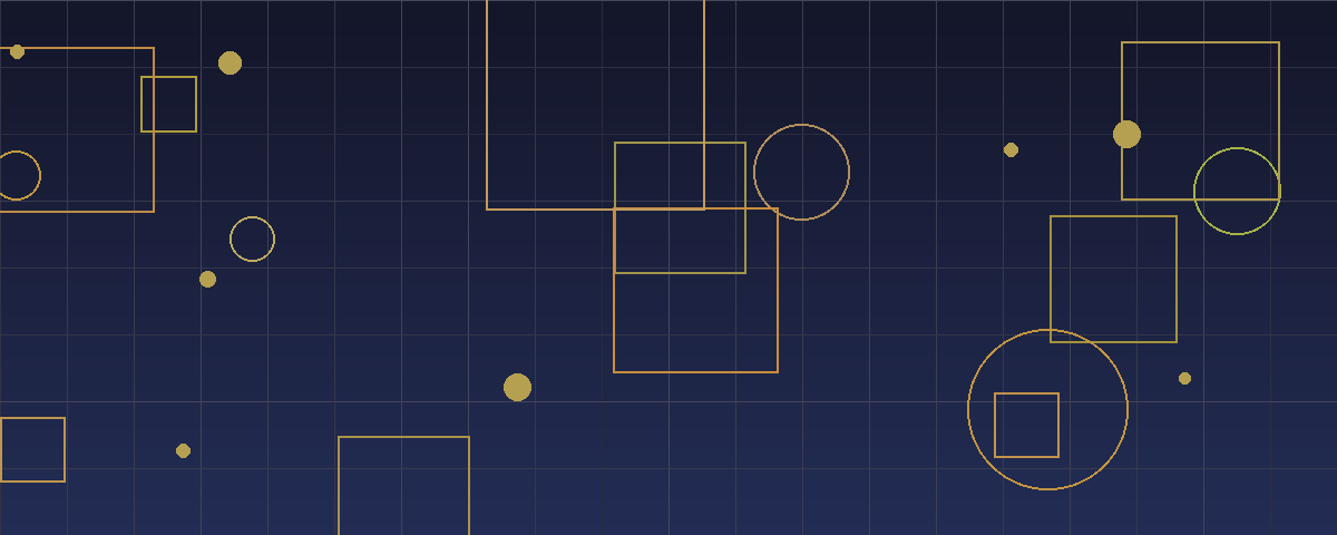 Abstract navy and gold geometric pattern representing corporate separations and divestiture decisions