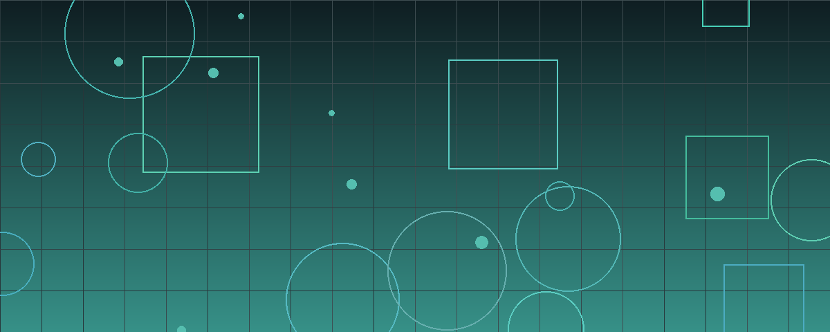 Abstract geometric pattern in teal representing capital markets and IPO activity
