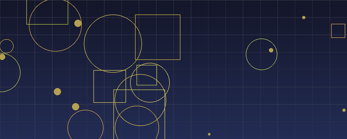 Abstract navy and gold geometric pattern representing structured contract architecture and trade policy