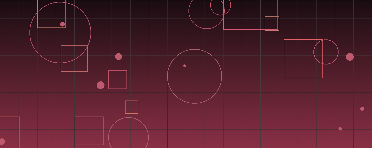 Abstract geometric pattern in burgundy representing tariff-era due diligence and deal structuring