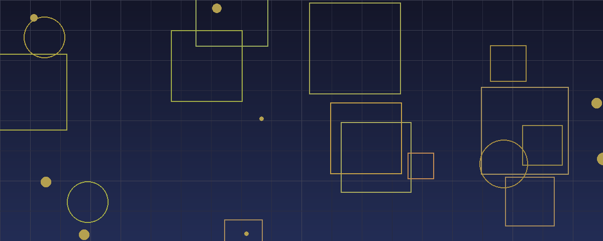 Abstract navy and gold geometric pattern representing corporate governance and change-of-control compensation structure
