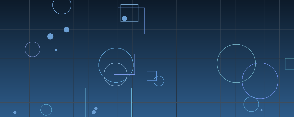 Abstract geometric pattern in navy and steel blue representing stock consideration in mergers and acquisitions