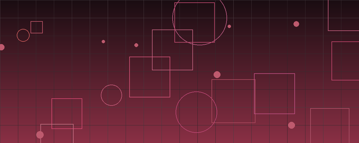 Abstract geometric pattern in burgundy and crimson tones evoking balance sheet reconciliation and closing adjustments